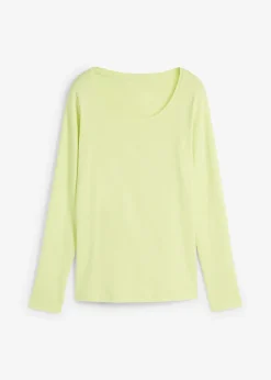 Femme bonprix Basiques|T-Shirts & Tops|T-shirt manches longues 100% coton