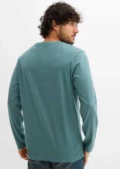 Homme bonprix T-Shirts & Polos|T-shirt manches longues 100% coton