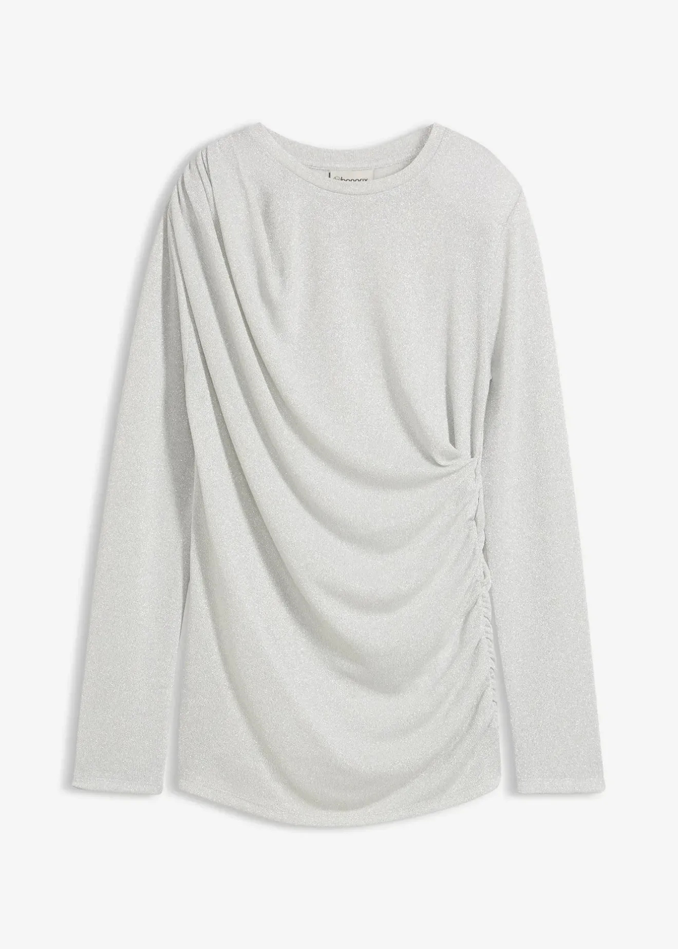 Femme bonprix T-Shirts & Tops|T-shirt manches longues à fronces