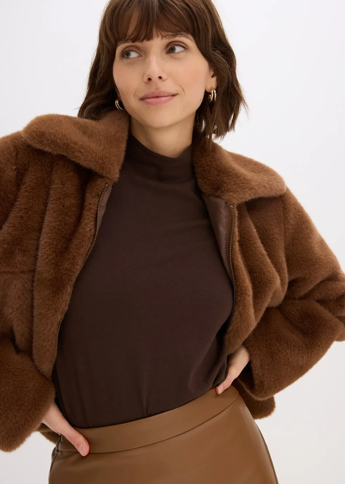 bonprix T-shirt manches longues ajusté|Femme Basiques|T-Shirts & Tops