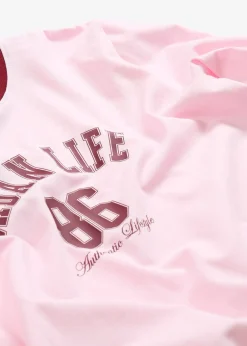 bonprix T-shirt manches longues court en coton extensible|Enfant Vêtements Enfant|Filles 9-16 Ans·T-Shirts & Chemisiers