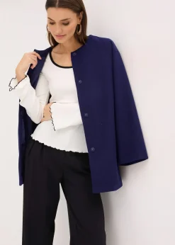 Femme bonprix T-Shirts & Tops|T-shirt manches longues côtelé avec nœud