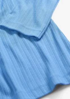 bonprix T-shirt manches longues côtelé|Femme Basiques|T-Shirts & Tops