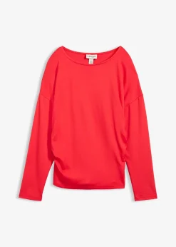 Femme bonprix T-Shirts & Tops|T-shirt manches longues en Punto di Roma confortable