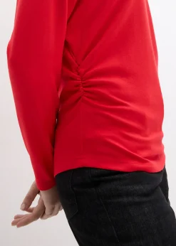 Femme bonprix T-Shirts & Tops|T-shirt manches longues en Punto di Roma confortable