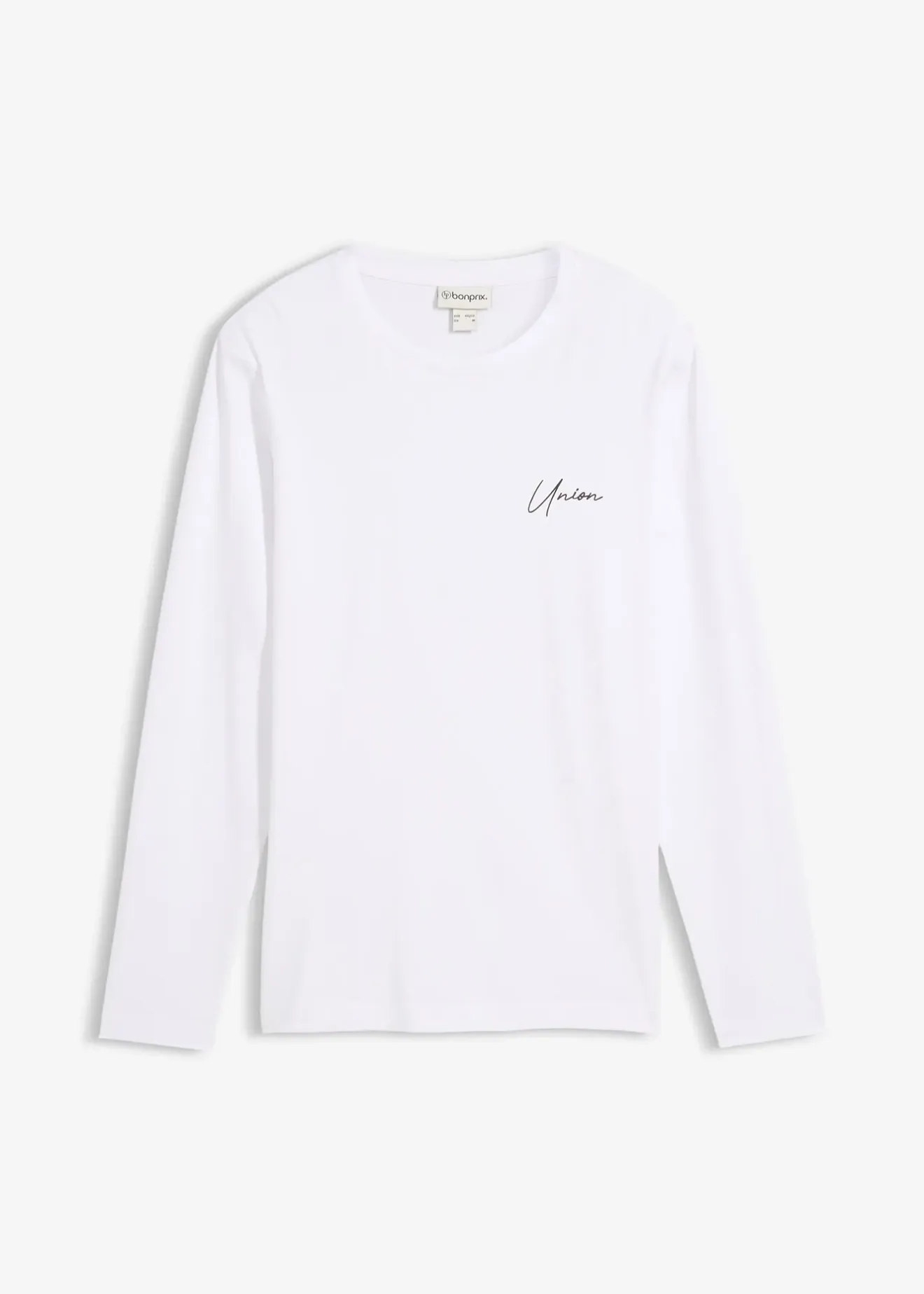 Homme bonprix T-Shirts & Polos|T-shirt manches longues en coton extensible, slim