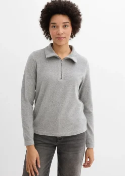 Femme bonprix Basiques|T-Shirts & Tops|T-shirt manches longues en éponge