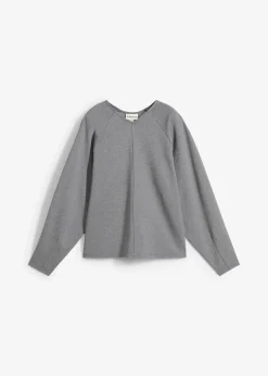 Femme bonprix T-Shirts & Tops|T-shirt manches longues en Punto di Roma confortable