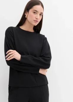 Femme bonprix T-Shirts & Tops|T-shirt manches longues en Punto di Roma