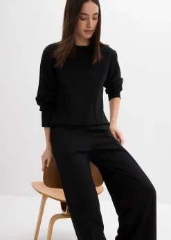 Femme bonprix T-Shirts & Tops|T-shirt manches longues en Punto di Roma