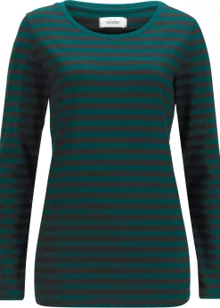 bonprix T-shirt manches longues en coton extensible|Femme Basiques|T-Shirts & Tops