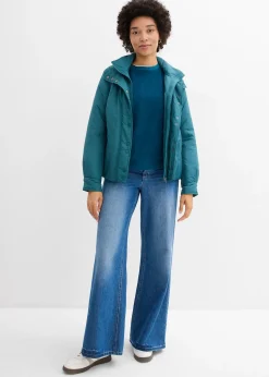 bonprix T-shirt manches longues en éponge|Femme Basiques|T-Shirts & Tops