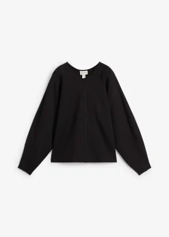 Femme bonprix T-Shirts & Tops|T-shirt manches longues en Punto di Roma confortable