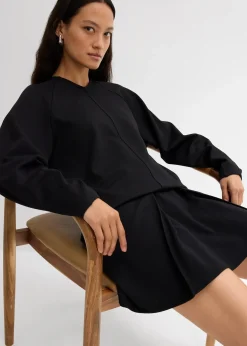 Femme bonprix T-Shirts & Tops|T-shirt manches longues en Punto di Roma confortable