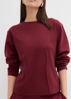 Femme bonprix T-Shirts & Tops|T-shirt manches longues en Punto di Roma