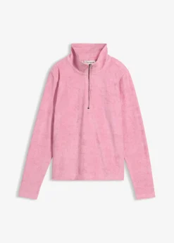 bonprix T-shirt manches longues en éponge|Femme Basiques|T-Shirts & Tops