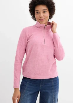 bonprix T-shirt manches longues en éponge|Femme Basiques|T-Shirts & Tops