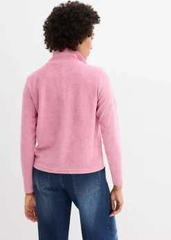 bonprix T-shirt manches longues en éponge|Femme Basiques|T-Shirts & Tops