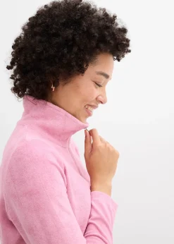 bonprix T-shirt manches longues en éponge|Femme Basiques|T-Shirts & Tops