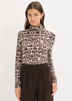 bonprix T-shirt manches longues en viscose douce et extensible|Femme T-Shirts & Tops