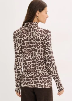 bonprix T-shirt manches longues en viscose douce et extensible|Femme T-Shirts & Tops