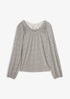 Femme bonprix T-Shirts & Tops|T-shirt manches longues en viscose extensible