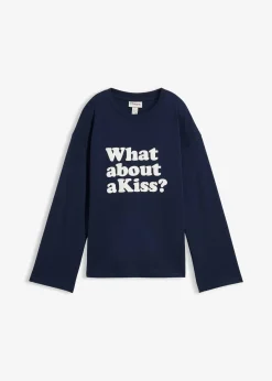 bonprix T-shirt manches longues en coton épais|Femme T-Shirts & Tops