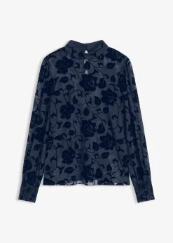 bonprix T-shirt manches longues légèrement transparent|Femme T-Shirts & Tops