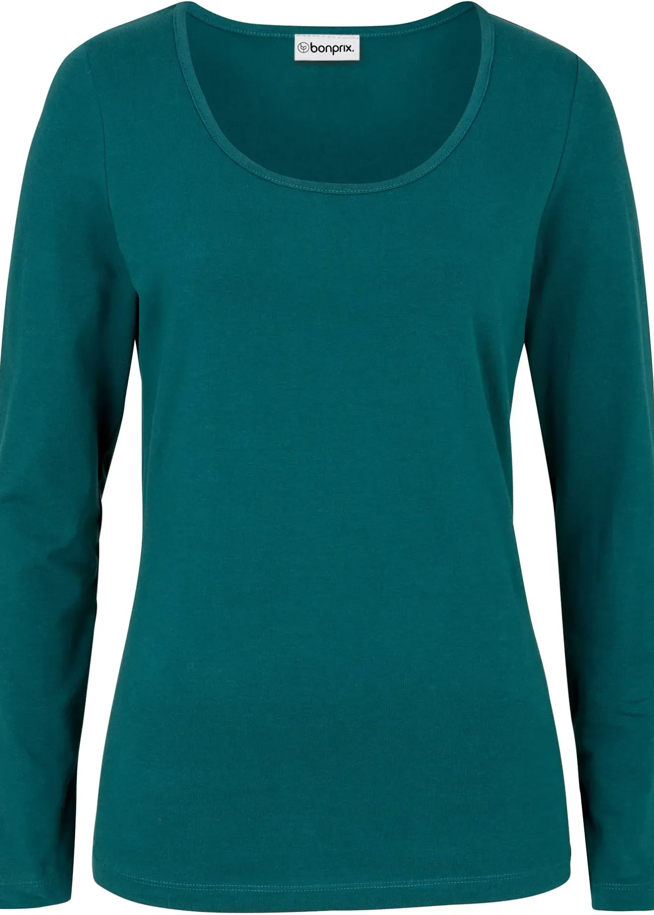 bonprix T-shirt manches longues près du corps|Femme Basiques|T-Shirts & Tops