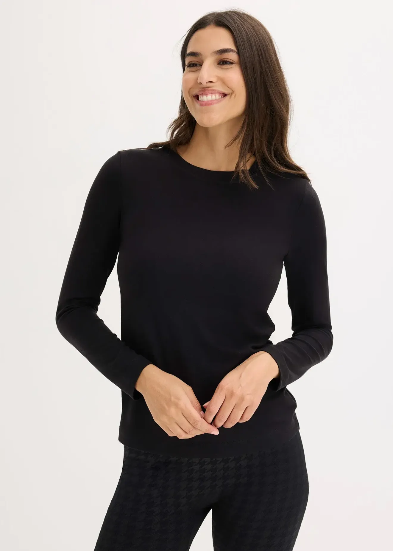 Femme bonprix Lingerie Thermo|T-shirt manches longues thermique léger