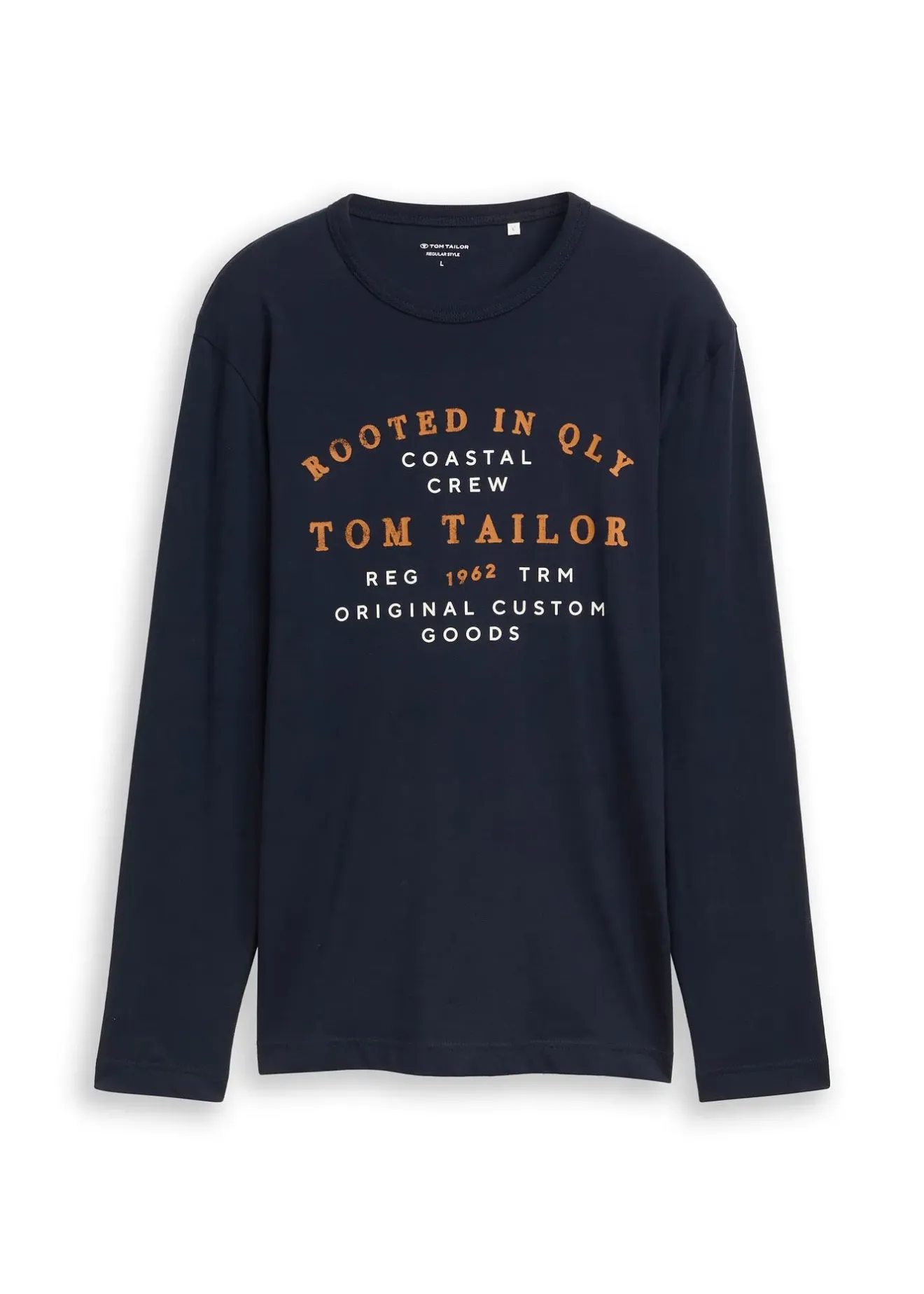 Tom Tailor T-shirt manches longues|Homme T-Shirts & Polos
