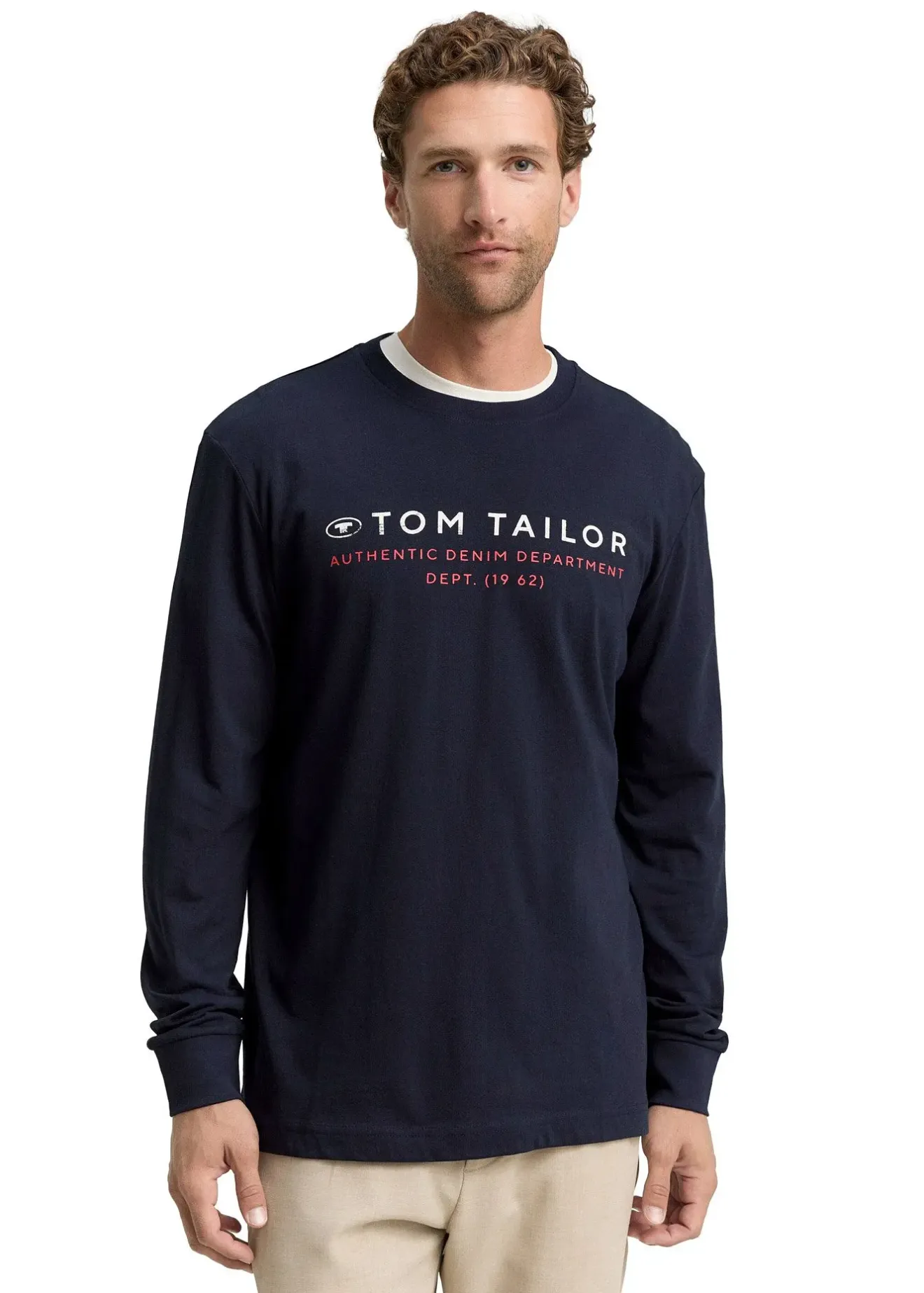 Homme Tom Tailor T-Shirts & Polos|T-shirt manches longues