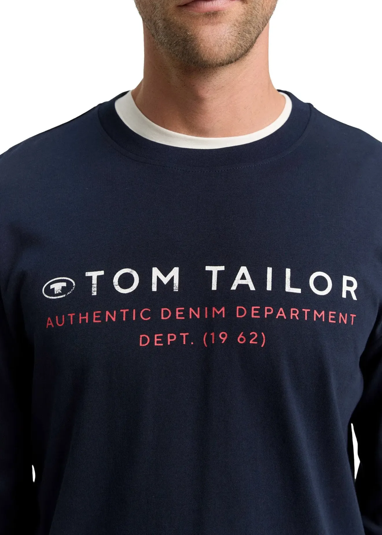 Homme Tom Tailor T-Shirts & Polos|T-shirt manches longues