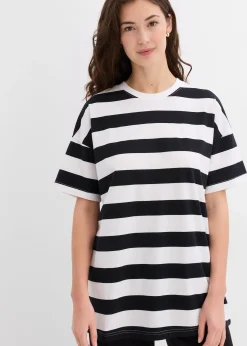 Femme bonprix Basiques|T-Shirts & Tops|T-shirt oversize 100% coton