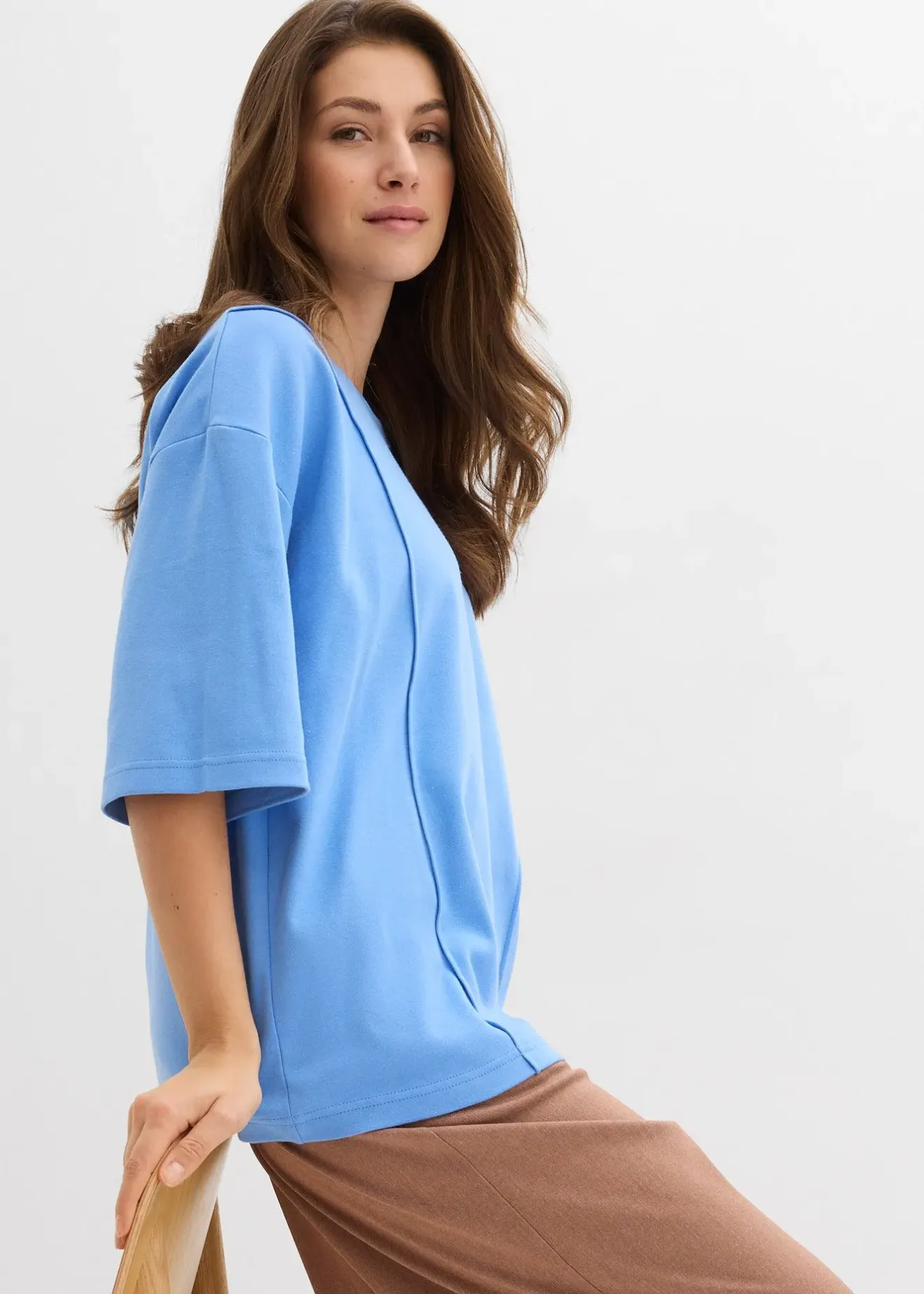 Femme bonprix T-Shirts & Tops|T-shirt oversize 100% coton