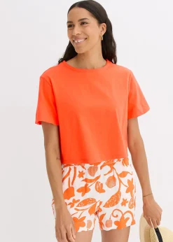 Femme bonprix T-Shirts & Tops|T-shirt oversize 100% coton