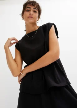 Femme bonprix Basiques|T-Shirts & Tops|T-shirt oversize 100% coton