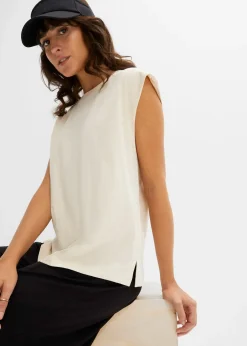 bonprix T-shirt oversize 100% coton|Femme Basiques|T-Shirts & Tops