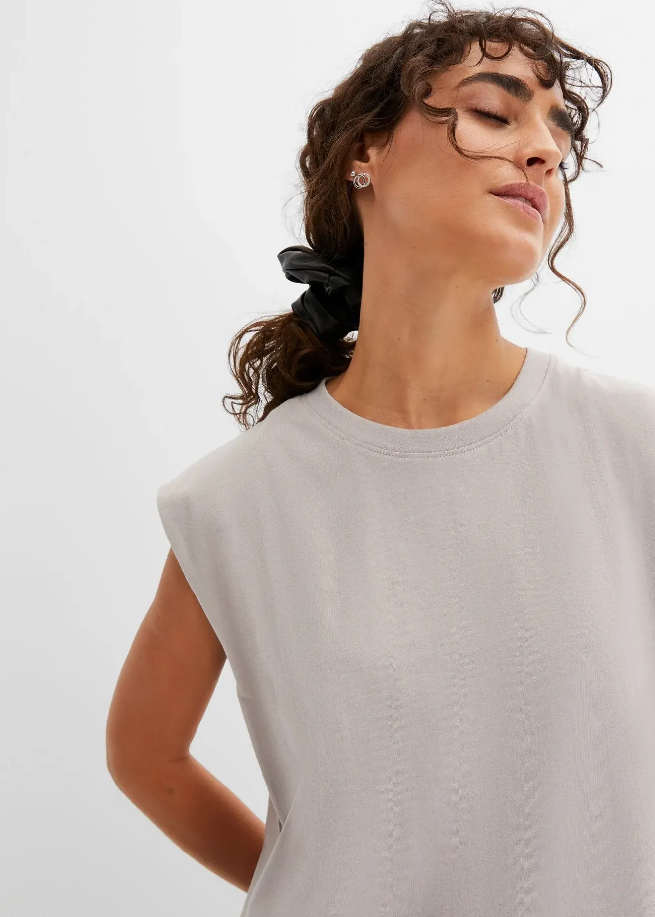 Femme bonprix Basiques|T-Shirts & Tops|T-shirt oversize 100% coton