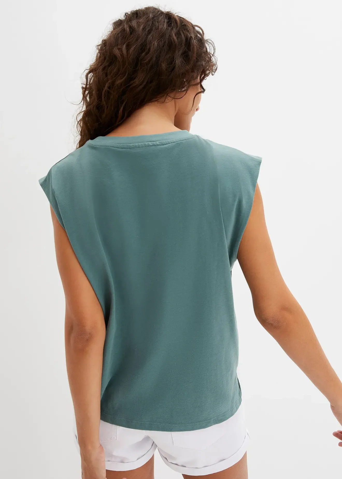 bonprix T-shirt oversize 100% coton|Femme Basiques|T-Shirts & Tops