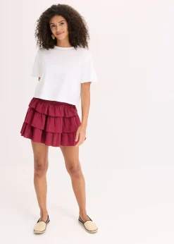 bonprix T-shirt oversize 100% coton|Femme T-Shirts & Tops