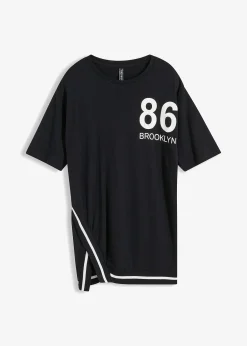 Femme bonprix T-Shirts & Tops|T-shirt oversize doux en viscose mélangée