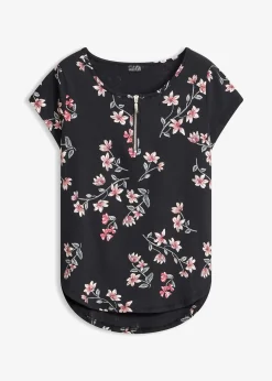 bonprix T-shirt oversize en coton extensible|Femme T-Shirts & Tops