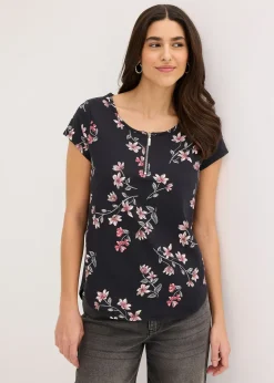 bonprix T-shirt oversize en coton extensible|Femme T-Shirts & Tops