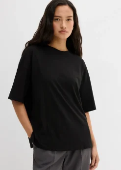 Femme bonprix T-Shirts & Tops|T-shirt oversize en coton mélangé