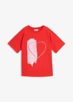 Femme bonprix T-Shirts & Tops|T-shirt oversize en coton extensible