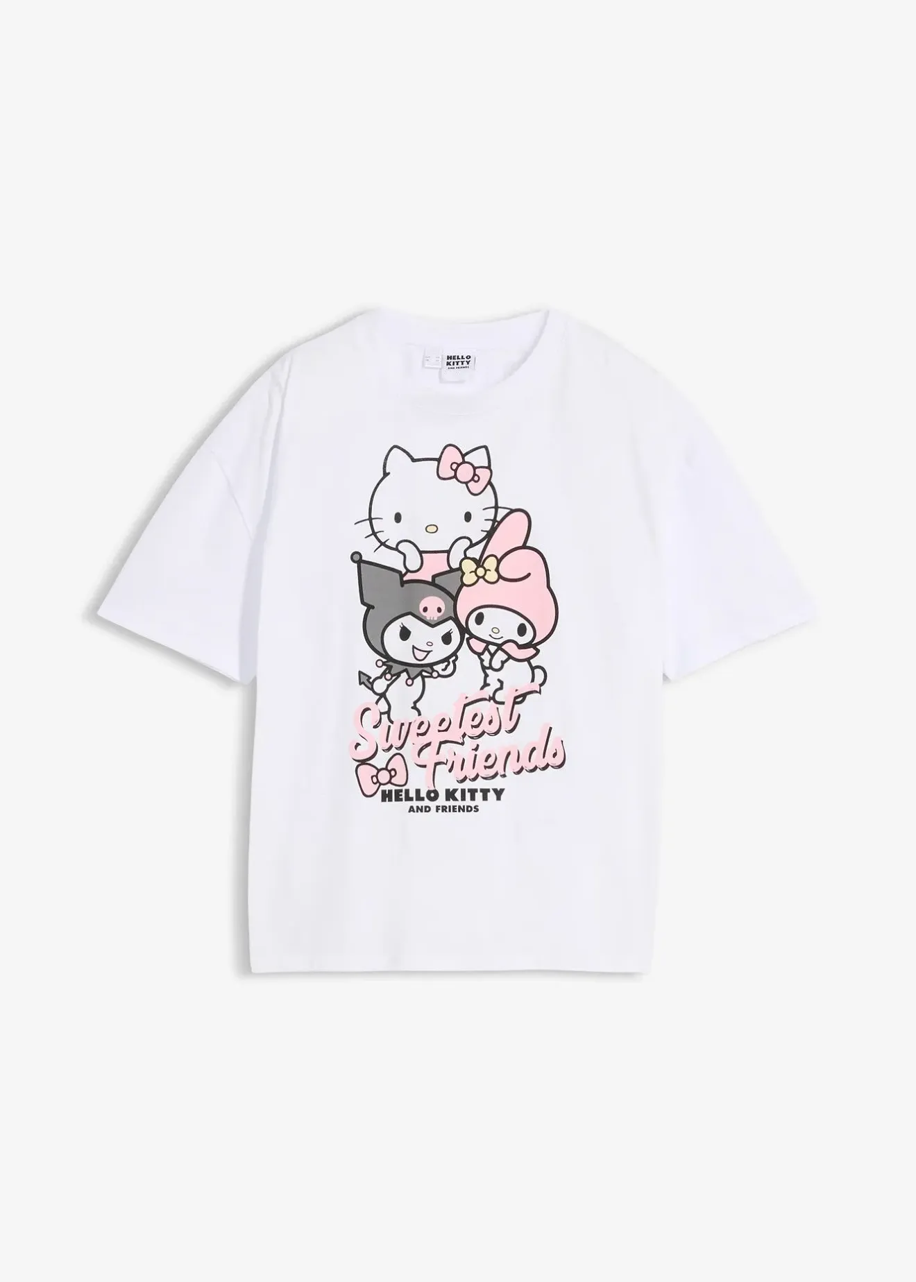 Hello Kitty T-shirt oversize 100% coton|Enfant Vêtements Enfant|Filles 9-16 Ans·T-Shirts & Chemisiers