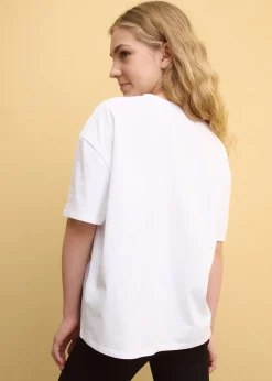 Hello Kitty T-shirt oversize 100% coton|Enfant Vêtements Enfant|Filles 9-16 Ans·T-Shirts & Chemisiers