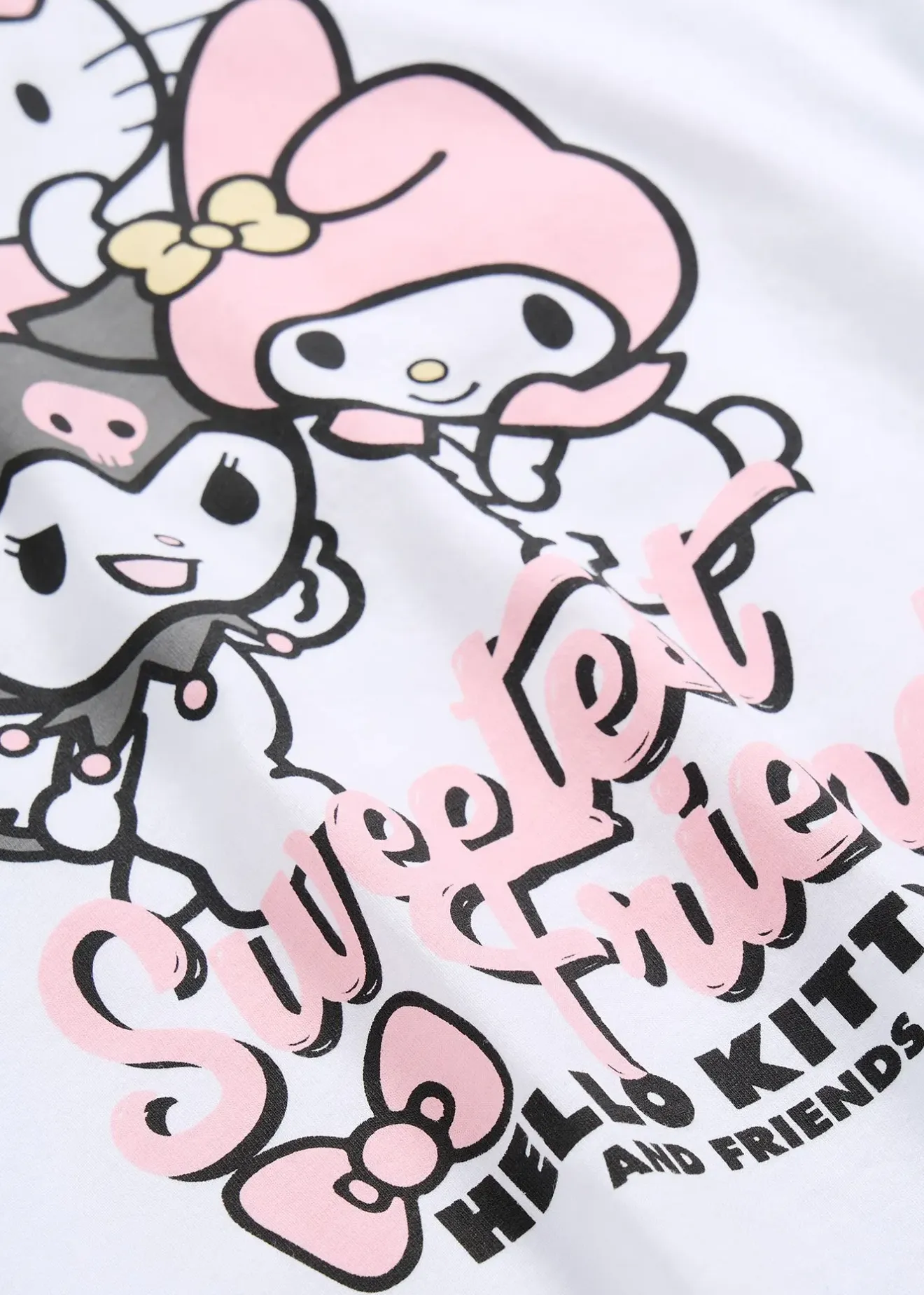 Hello Kitty T-shirt oversize 100% coton|Enfant Vêtements Enfant|Filles 9-16 Ans·T-Shirts & Chemisiers
