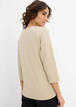 bonprix T-shirt épais 100% coton|Femme Basiques|T-Shirts & Tops